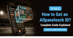 Illustration explaining how to get an Allpanelexch ID with verified registration steps, secure access, and a beginner-friendly guide.