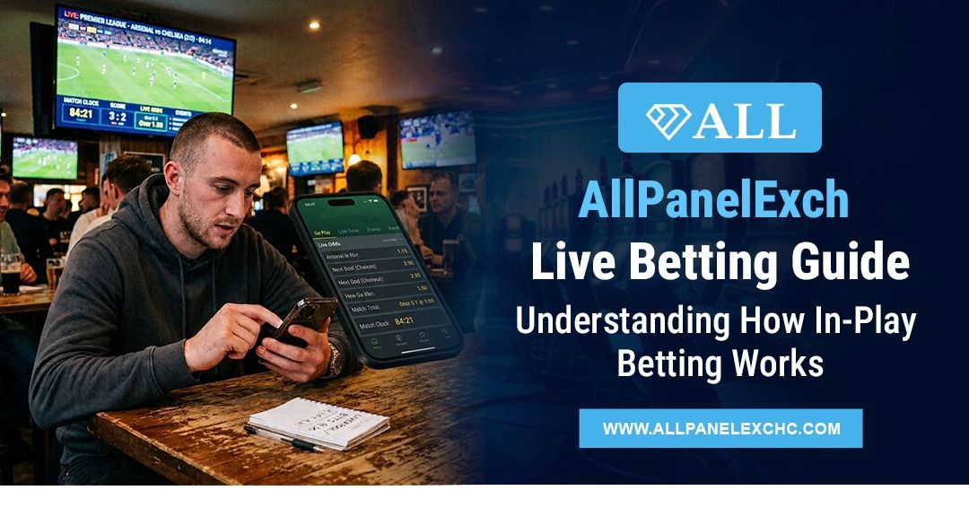 AllPanelExch Live Betting Guide explaining in-play betting with secure access, live match insights, structured learning, and trusted guidance.