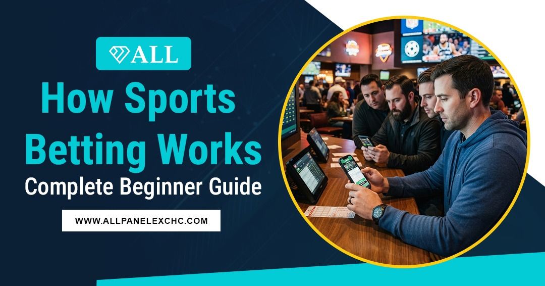 Sports betting explained with odds, betting markets, and key concepts in a complete beginner guide