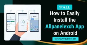 User installing the Allpanelexch App on an Android smartphone using a simple step-by-step guide with a secure installation process.